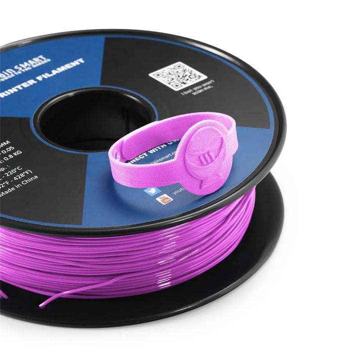 Neon Magenta, Cyberpunk Color TPU 1.75mm Filament 0.8kg/1.76lb by SainSmart.com