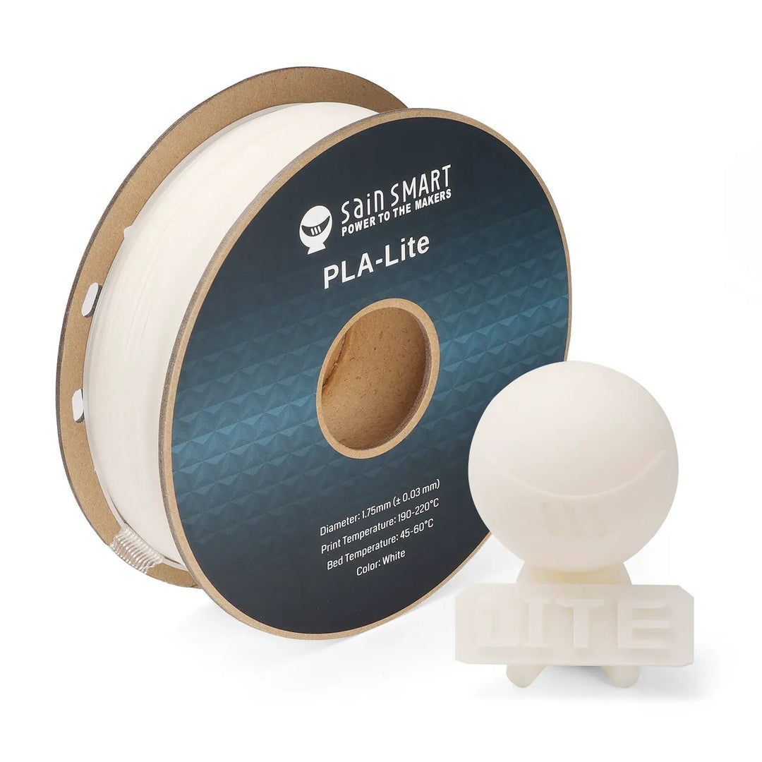 GT-3 High Speed PLA-Lite Filament 1.75mm, 1KG, ±0.03mm, Black/White by SainSmart.com