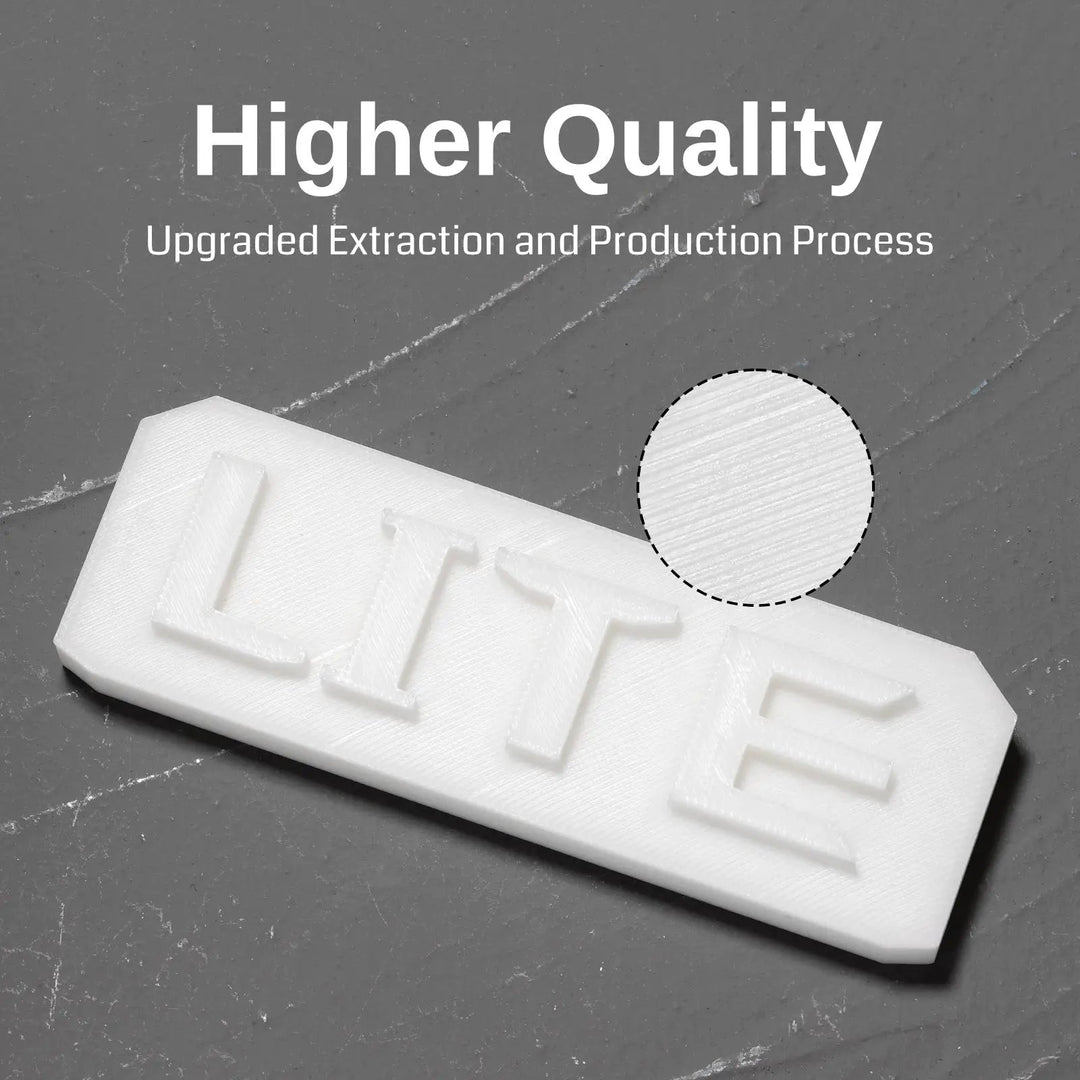 GT-3 High Speed PLA-Lite Filament 1.75mm, 1KG, ±0.03mm, Black/White by SainSmart.com