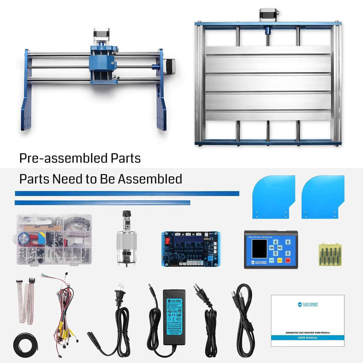 3018-PROVer Semi Assembled CNC Router Kit by SainSmart.com