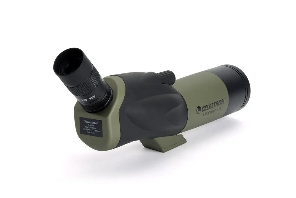Ultima 18-55x65mm Angled Zoom Spotting Scope by Celestron