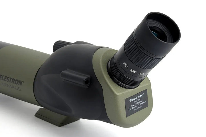 Ultima 18-55x65mm Angled Zoom Spotting Scope by Celestron