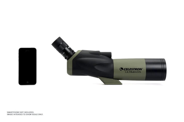 Ultima 18-55x65mm Angled Zoom Spotting Scope by Celestron