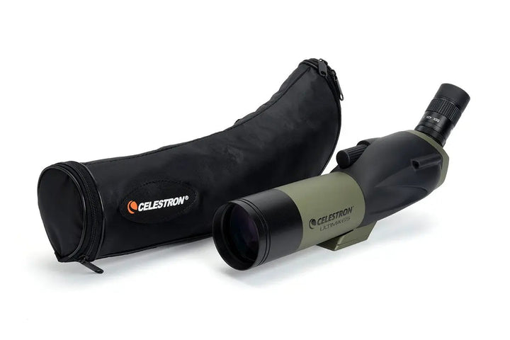 Ultima 18-55x65mm Angled Zoom Spotting Scope by Celestron
