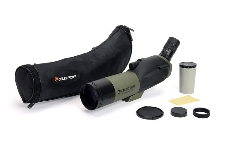 Ultima 18-55x65mm Angled Zoom Spotting Scope by Celestron