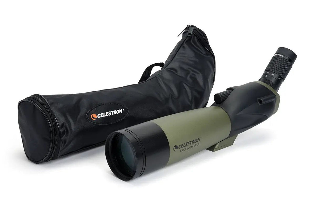 Ultima 20-60x80mm Angled Zoom Spotting Scope by Celestron