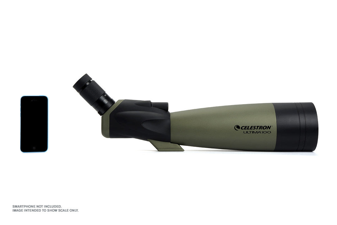 Ultima 22-66x100mm Angled Zoom Spotting Scope by Celestron