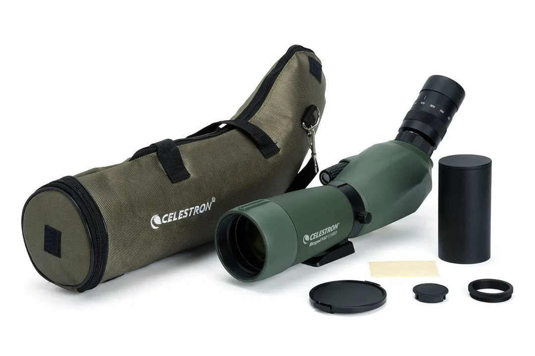Regal M2 16-48x65mm ED Angled Zoom Spotting Scope by Celestron