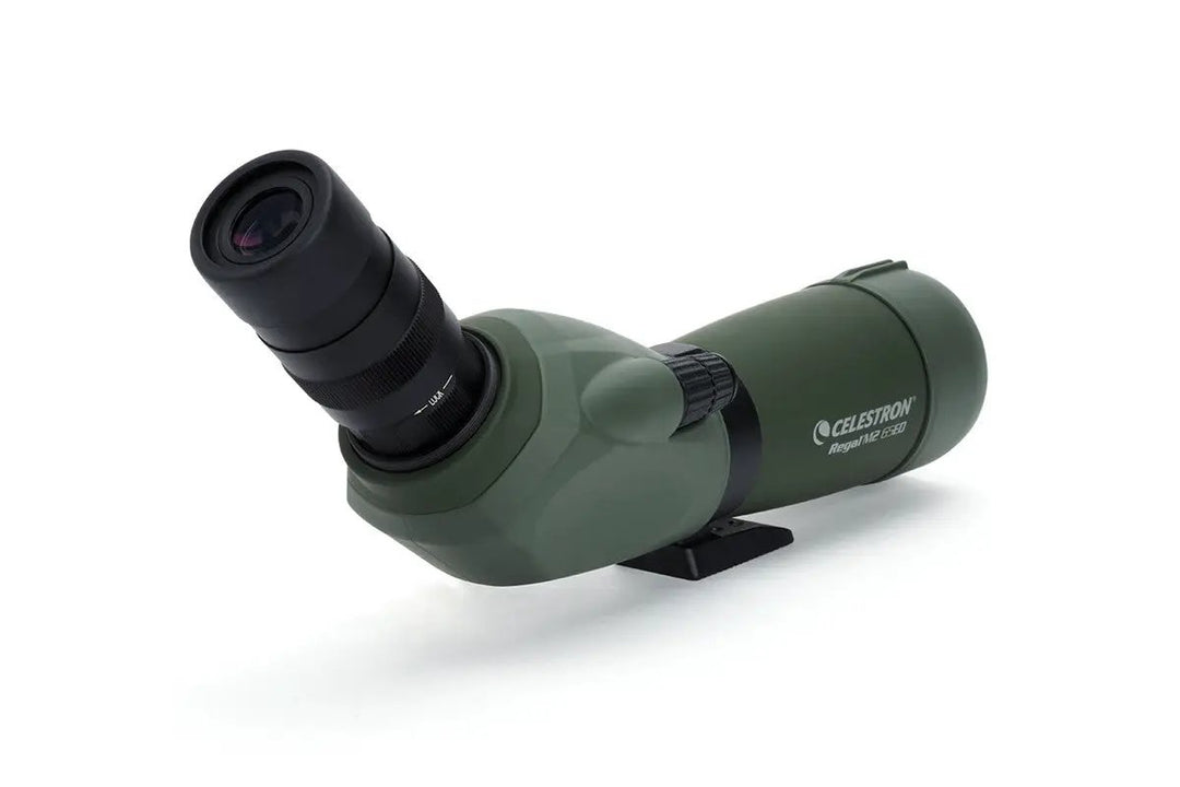 Regal M2 16-48x65mm ED Angled Zoom Spotting Scope by Celestron