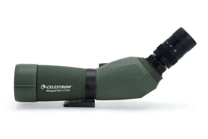 Regal M2 16-48x65mm ED Angled Zoom Spotting Scope by Celestron