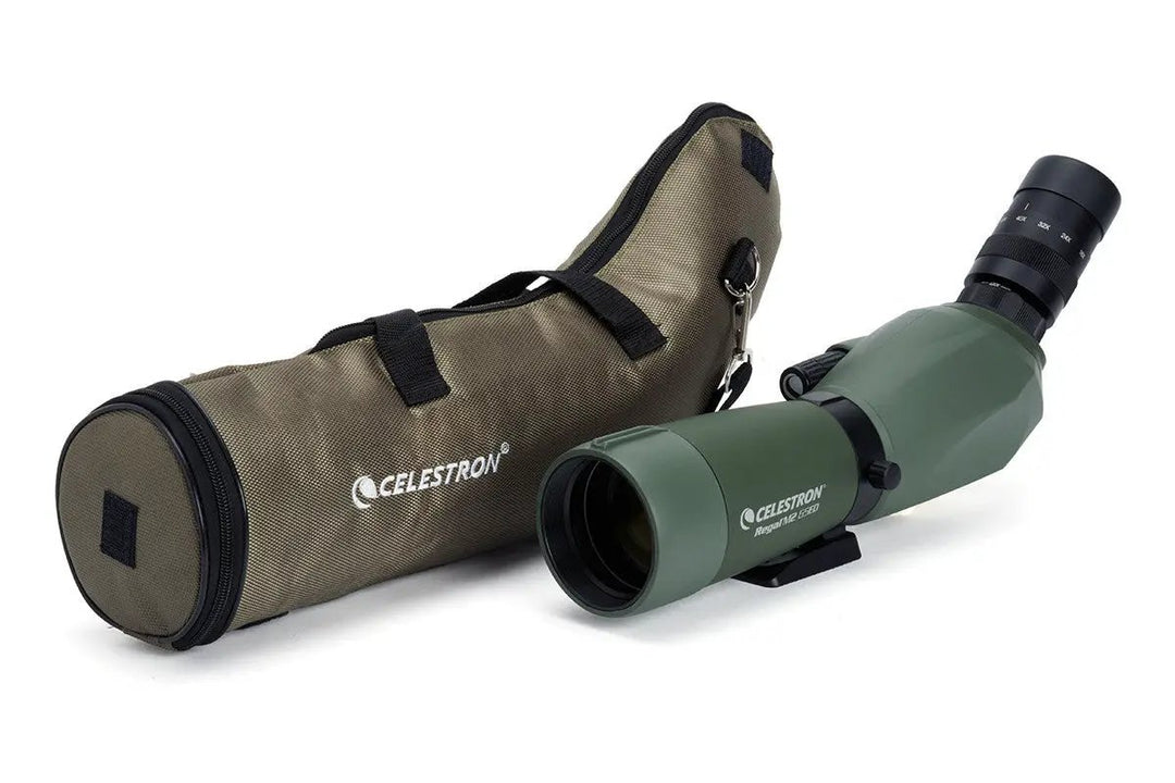 Regal M2 16-48x65mm ED Angled Zoom Spotting Scope by Celestron