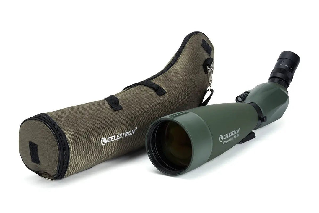 Regal M2 22-67x100mm ED Angled Zoom Spotting Scope by Celestron