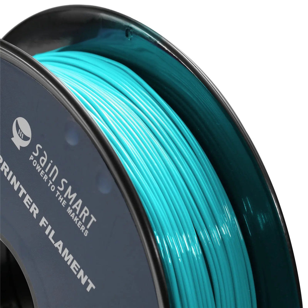 Neon Cyan, Cyberpunk Color TPU Filament 1.75mm 0.8kg/1.76lb by SainSmart.com