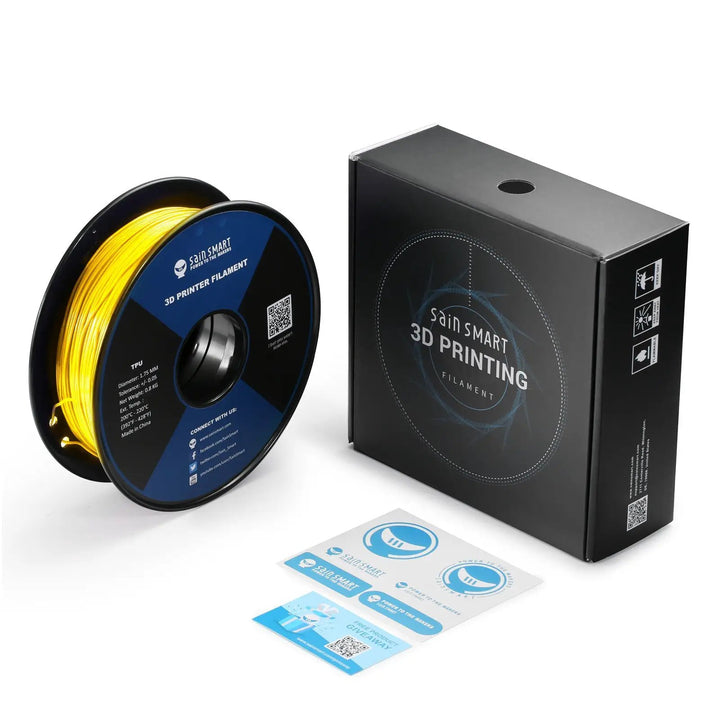 Neon Color TPU Filament Bundle Kit, Cyberpunk Color 1.75mm 0.8kg/1.76lb by SainSmart.com