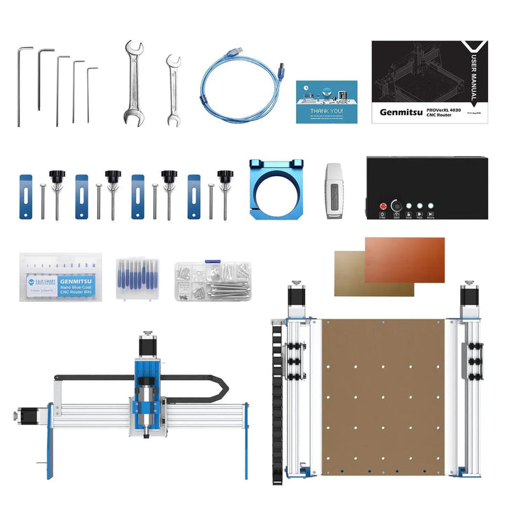 PROVerXL 4030 CNC Router with Carveco Maker Subscription by SainSmart.com