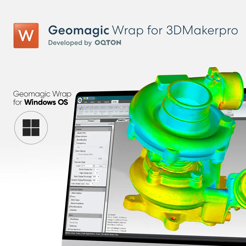 Geomagic Wrap for 3DMakerpro (Essential) by 3D Maker Pro