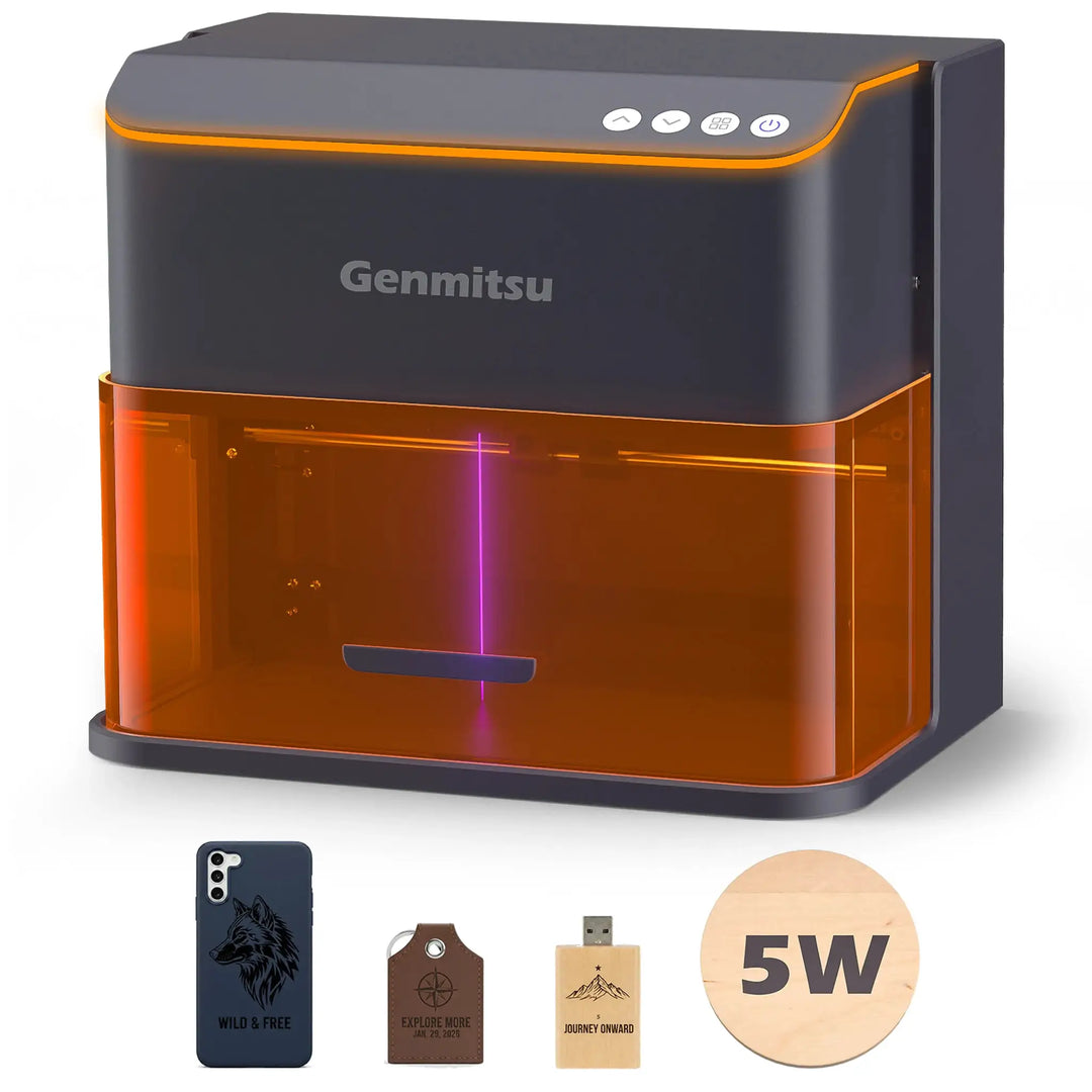 Kintix Hybrid Galvo Laser Engraver – Ultra-Fast Batch Production & Enclosed Safety by SainSmart.com
