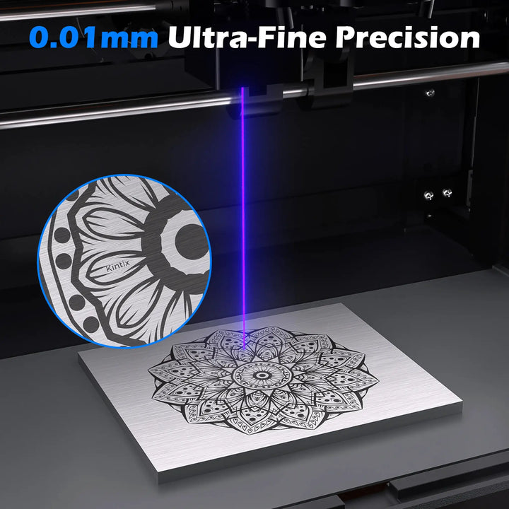 Kintix Hybrid Galvo Laser Engraver – Ultra-Fast Batch Production & Enclosed Safety by SainSmart.com
