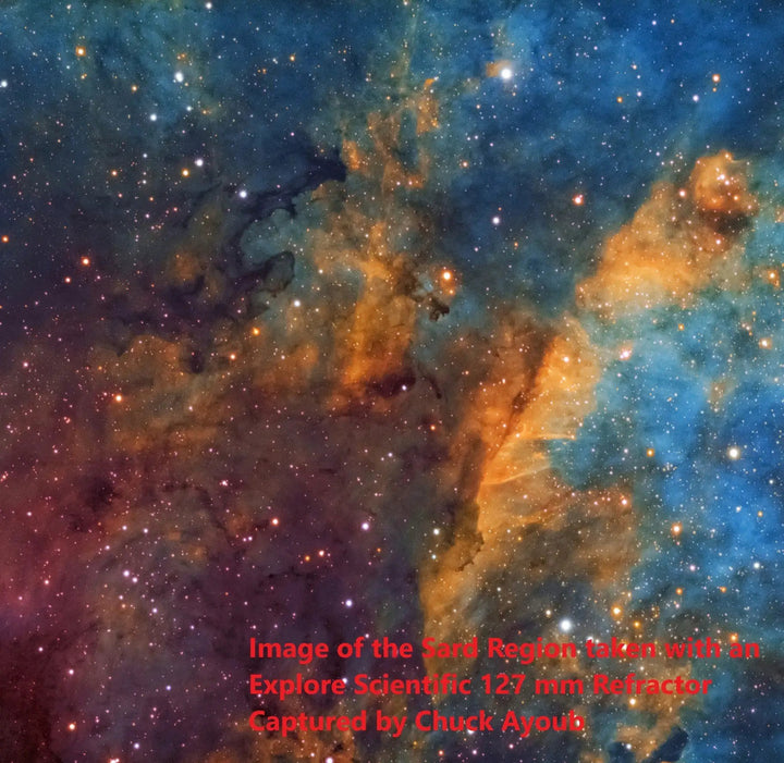 FCD100 Series 127mm f/7.5 Aluminum Air-Spaced Triplet ED APO Refractor Telescope by Explore Scientific