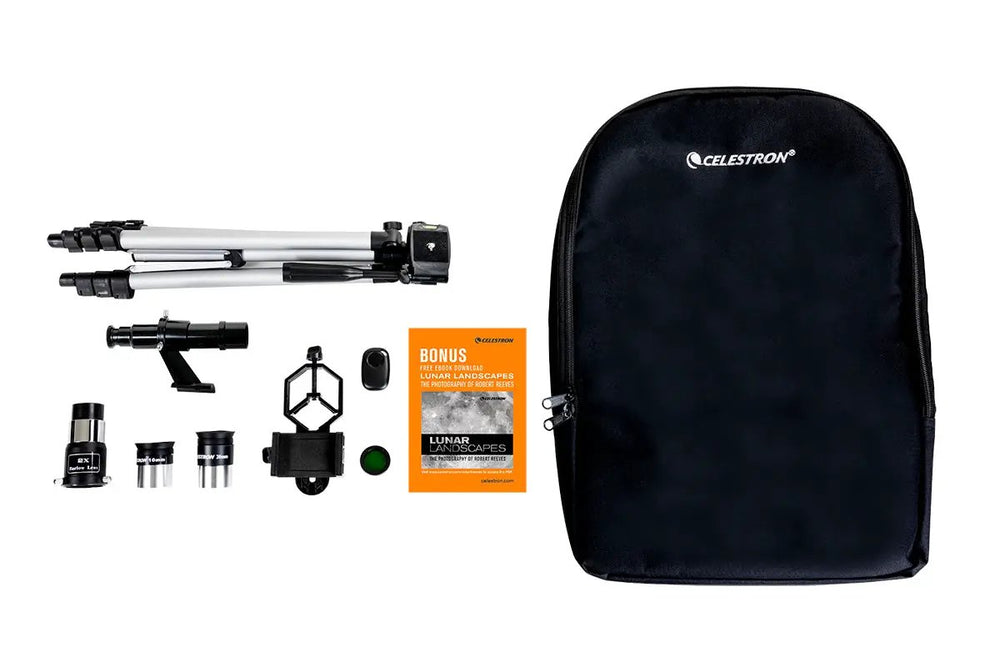Travel Scope 70 DX Portable Telescope with Smartphone Adapter by Celestron