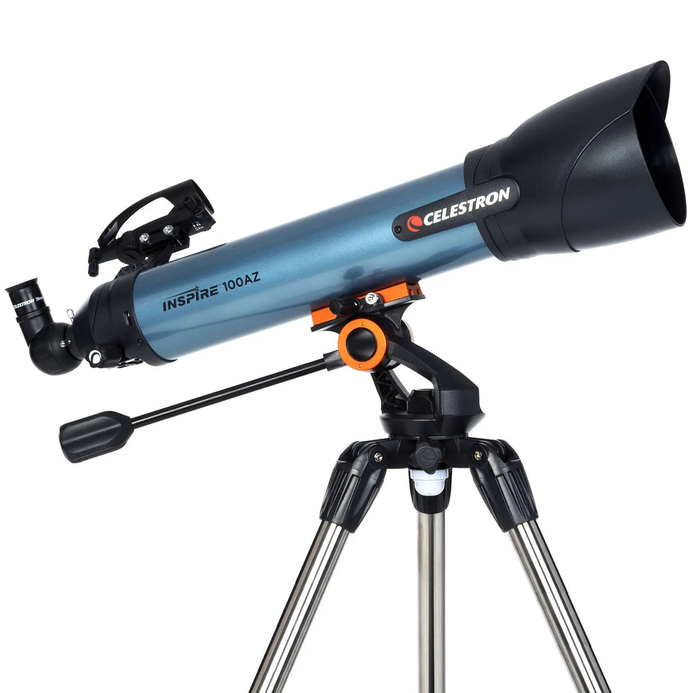 Inspire 100AZ Refractor Telescope by Celestron