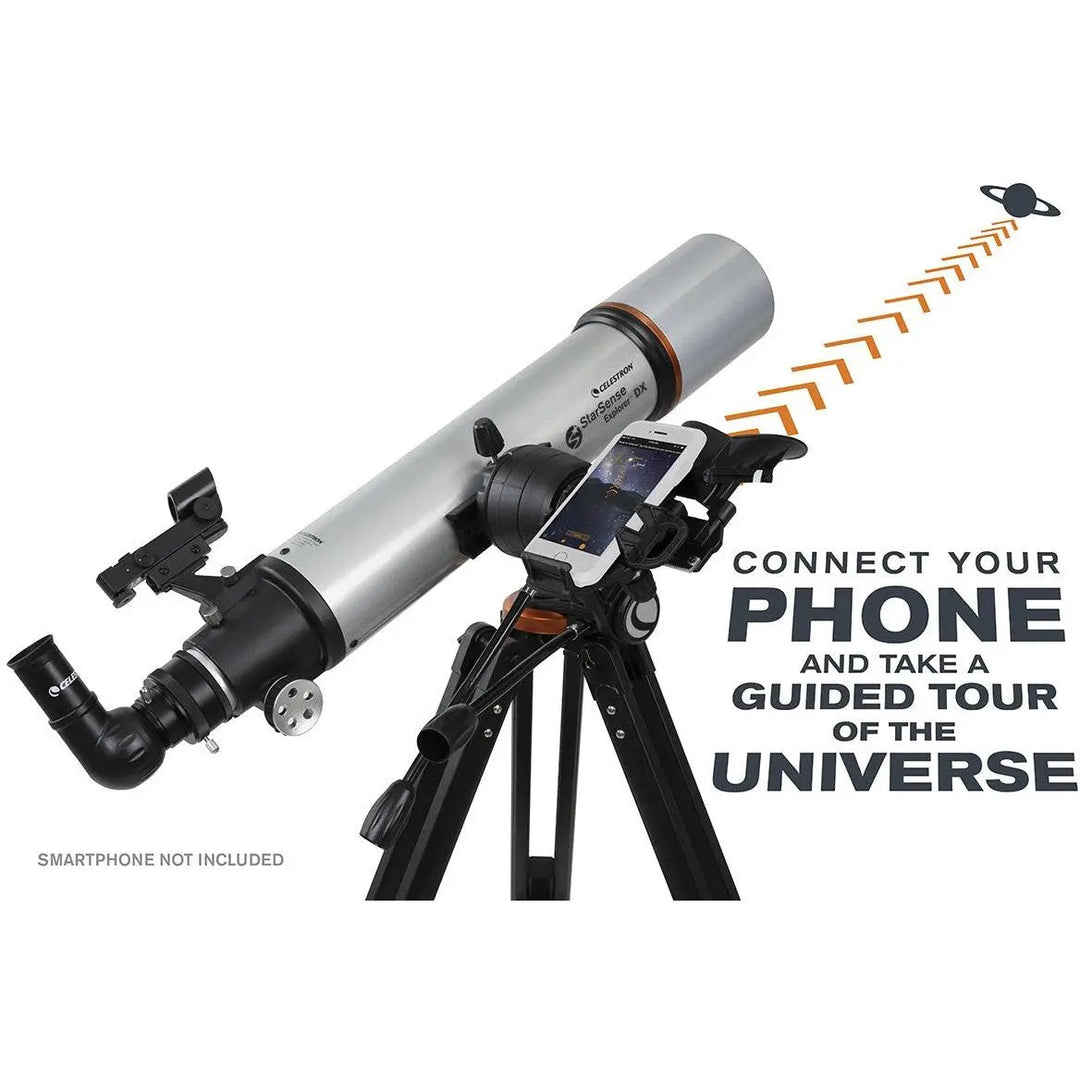 StarSense Explorer DX 102AZ Smartphone App-Enabled Refractor Telescope by Celestron