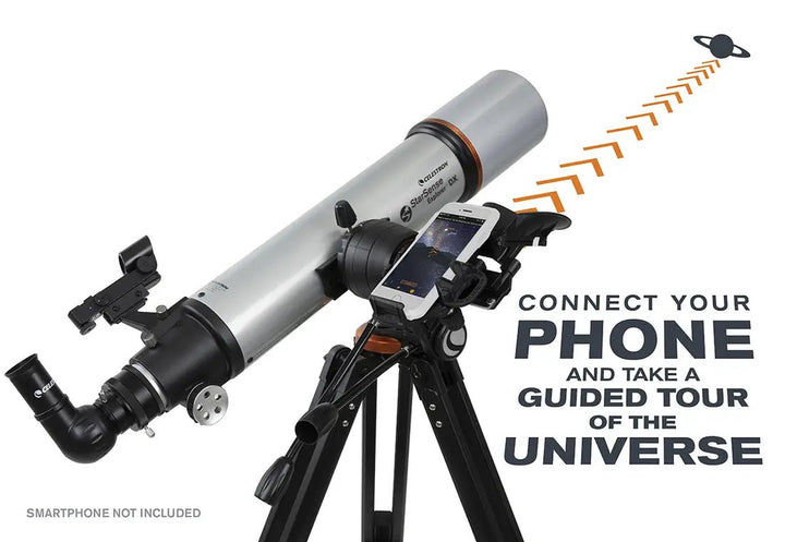 StarSense Explorer DX 102 Refractor with FREE EclipSmart Solar Filter by Celestron