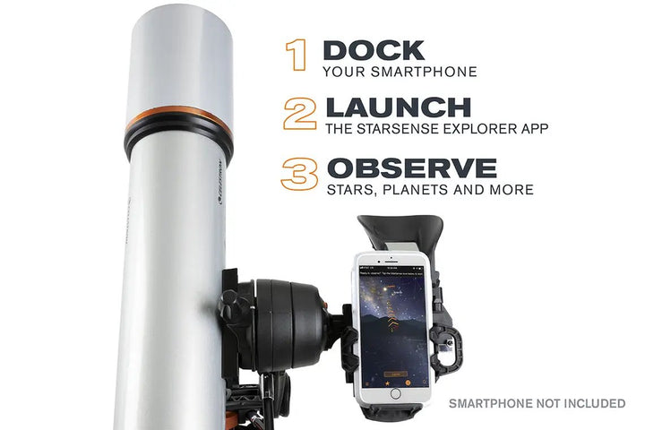 StarSense Explorer DX 102 Refractor with FREE EclipSmart Solar Filter by Celestron