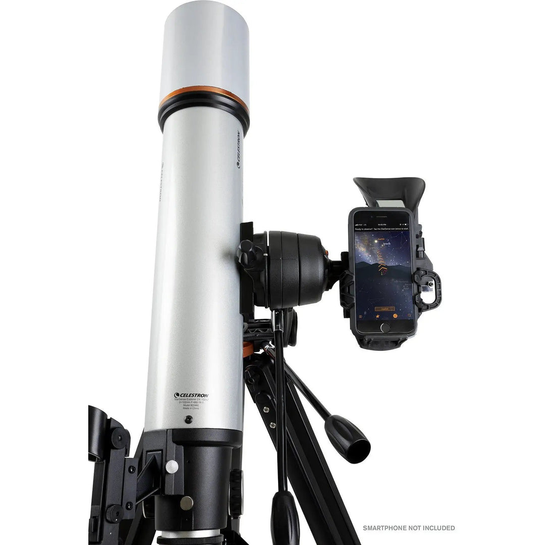 StarSense Explorer DX 102AZ Smartphone App-Enabled Refractor Telescope by Celestron