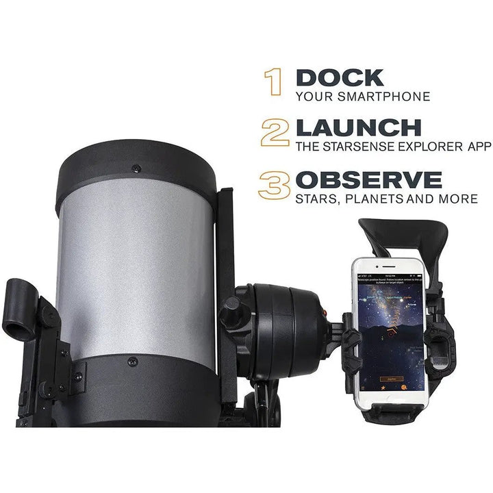 StarSense Explorer DX 5" Smartphone App-Enabled Schmidt Cassegrain Telescope by Celestron