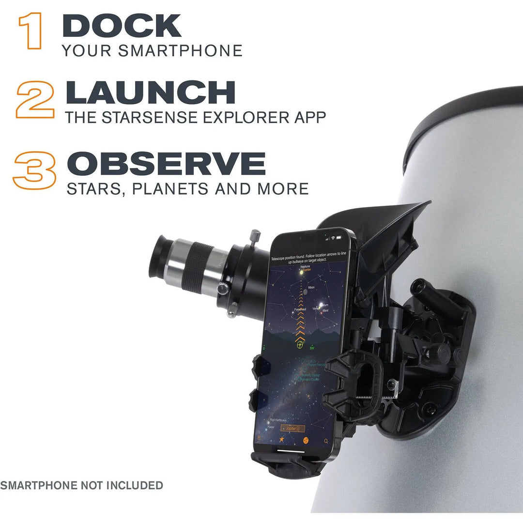 StarSense Explorer 12" Smartphone App-Enabled Dobsonian Telescope by Celestron