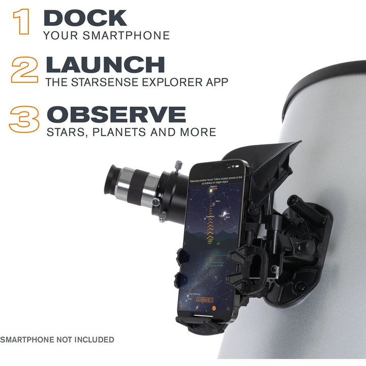 StarSense Explorer 12" Smartphone App-Enabled Dobsonian Telescope by Celestron