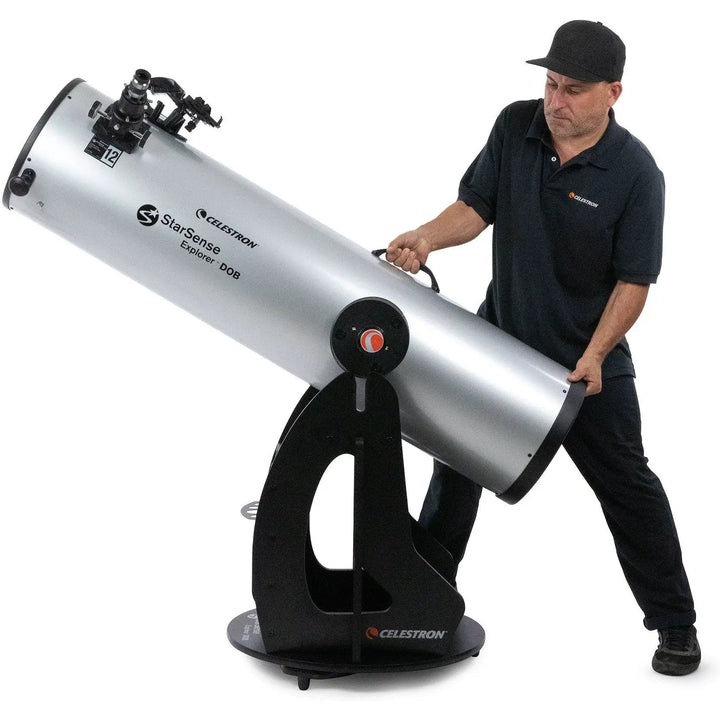 StarSense Explorer 12" Smartphone App-Enabled Dobsonian Telescope by Celestron