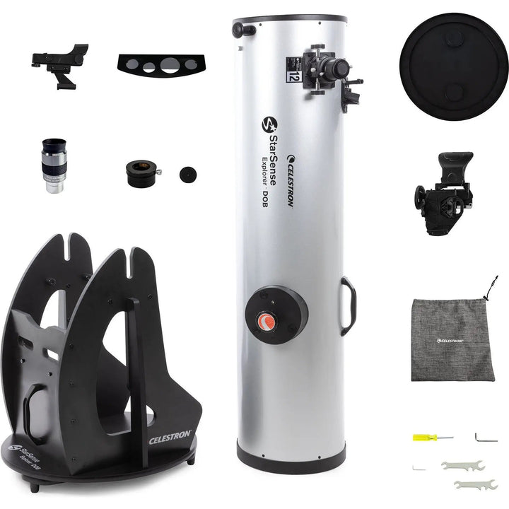StarSense Explorer 12" Smartphone App-Enabled Dobsonian Telescope by Celestron