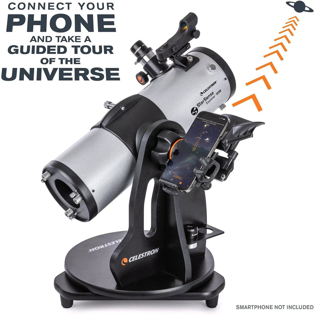StarSense Explorer 114mm Smartphone App-Enabled Tabletop Dobsonian Telescope by Celestron
