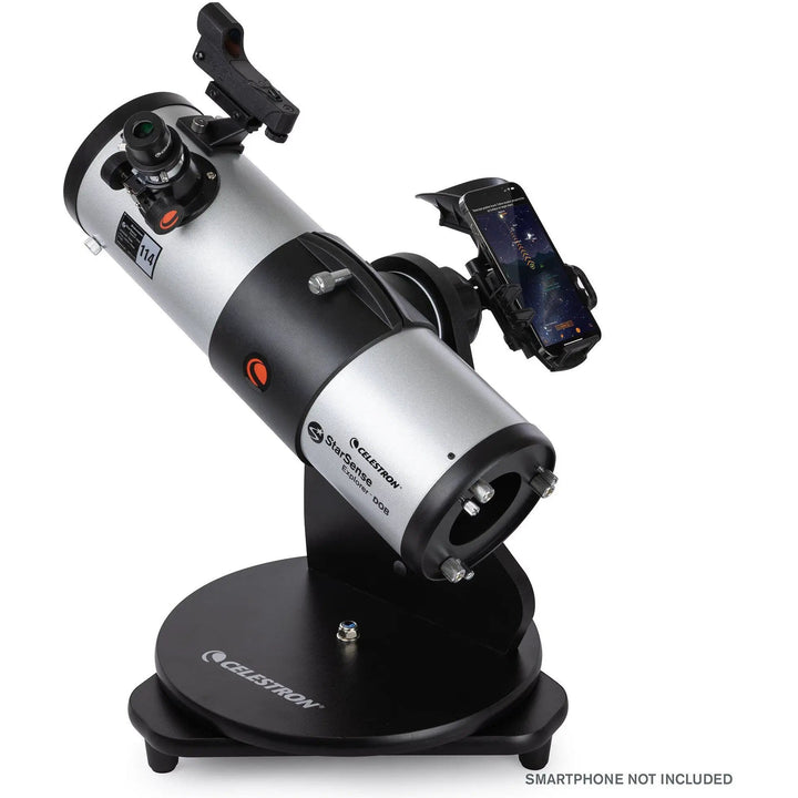 StarSense Explorer 114mm Smartphone App-Enabled Tabletop Dobsonian Telescope by Celestron