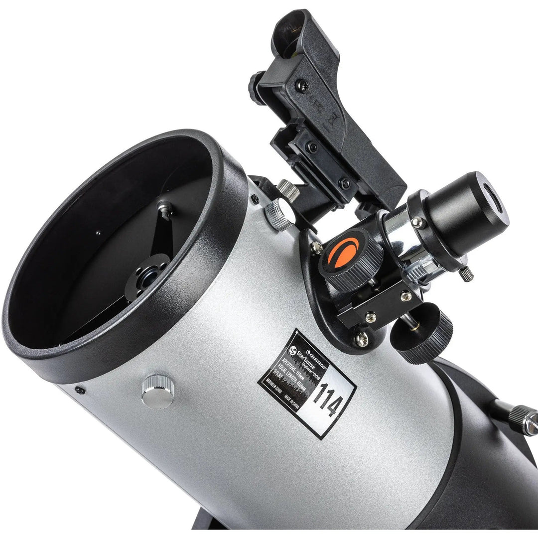 StarSense Explorer 114mm Smartphone App-Enabled Tabletop Dobsonian Telescope by Celestron