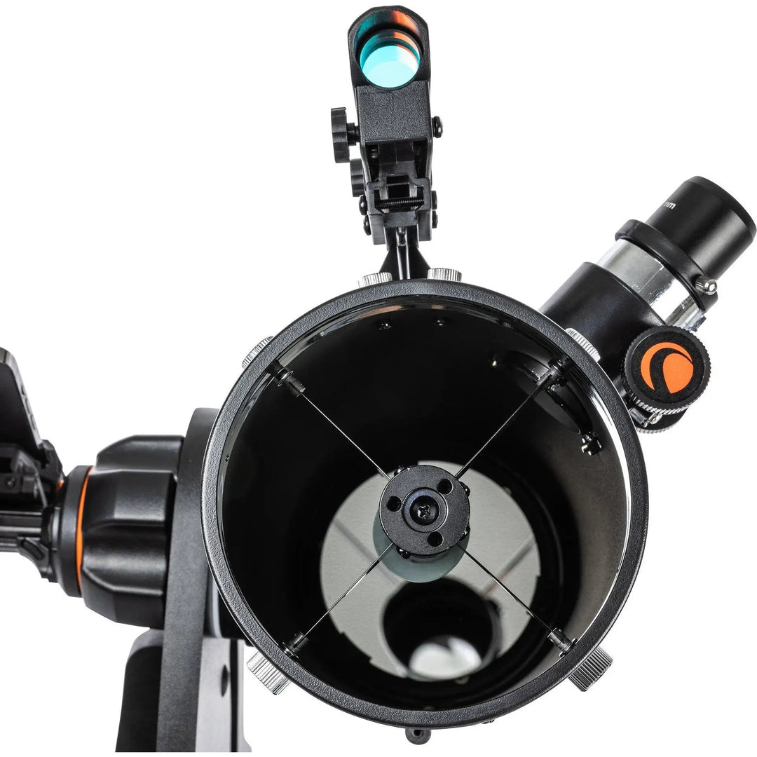 StarSense Explorer 114mm Smartphone App-Enabled Tabletop Dobsonian Telescope by Celestron