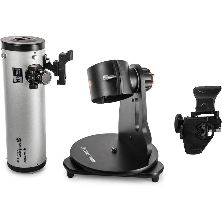 StarSense Explorer 114mm Smartphone App-Enabled Tabletop Dobsonian Telescope by Celestron