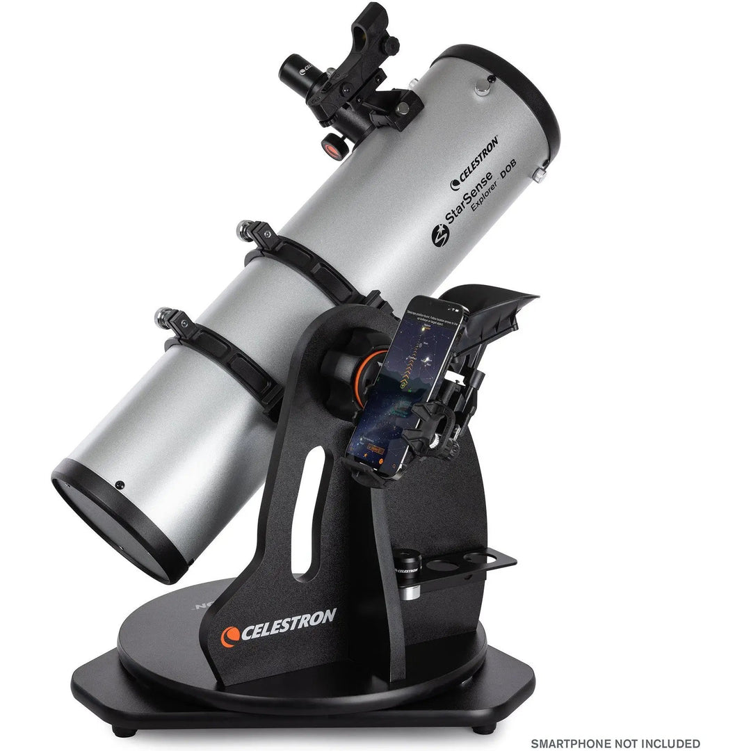 StarSense Explorer 130mm Smartphone App-Enabled Tabletop Dobsonian Telescope by Celestron