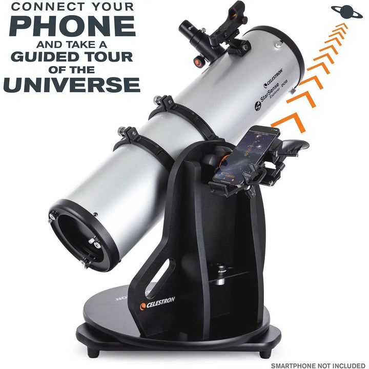 StarSense Explorer 150mm Smartphone App-Enabled Tabletop Dobsonian Telescope by Celestron
