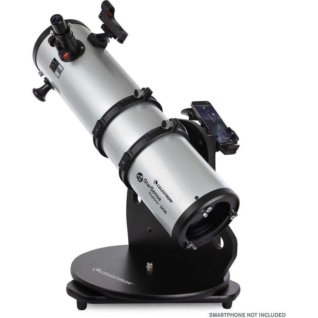 StarSense Explorer 150mm Smartphone App-Enabled Tabletop Dobsonian Telescope by Celestron