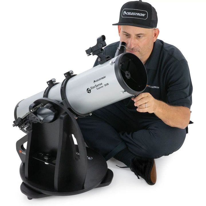 StarSense Explorer 150mm Smartphone App-Enabled Tabletop Dobsonian Telescope by Celestron
