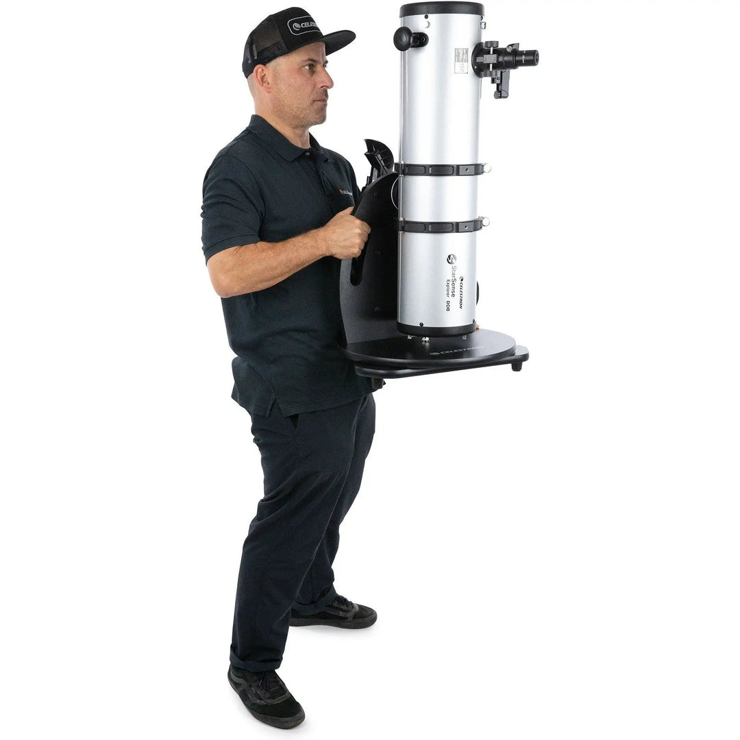 StarSense Explorer 150mm Smartphone App-Enabled Tabletop Dobsonian Telescope by Celestron