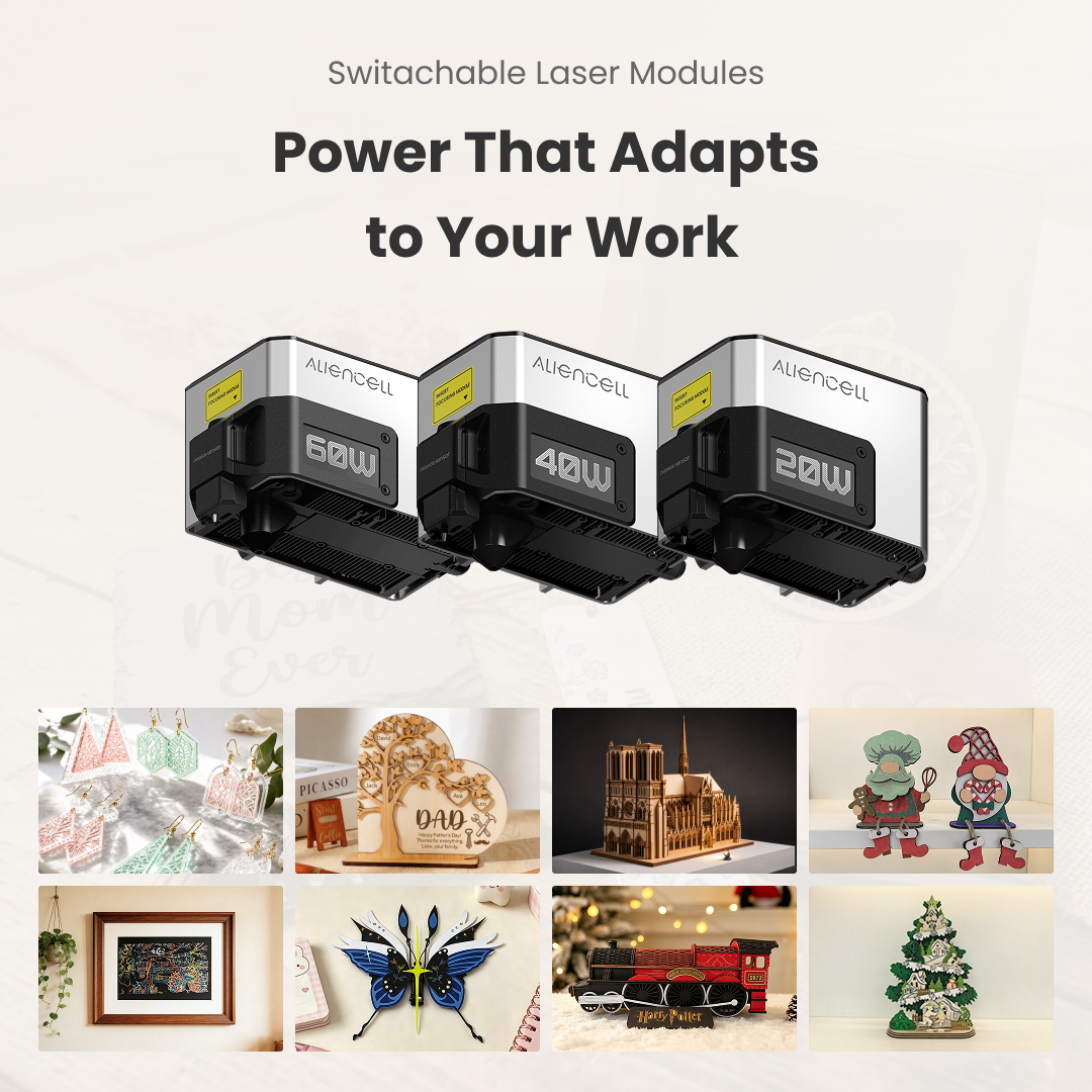 Aliencell X1 Laser Engraver Advanced Combo by Aliencell