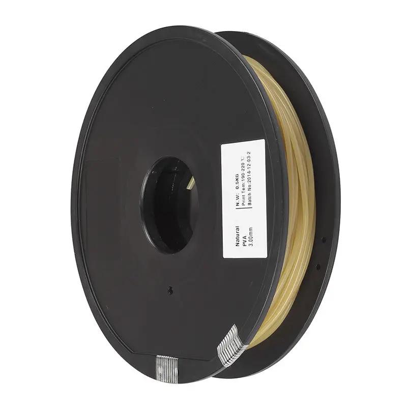 Natural, Water Soluble PVA 1.75mm Filament 0.5kg/1.1lb by SainSmart.com