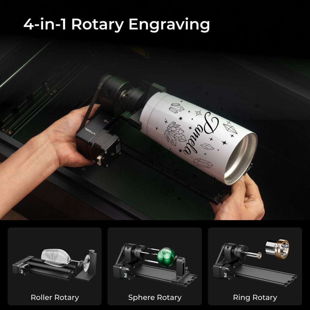 xTool S1 + 1064nm IR Laser Kit: Enclosed Diode Laser Engraver & Cutter by xTool
