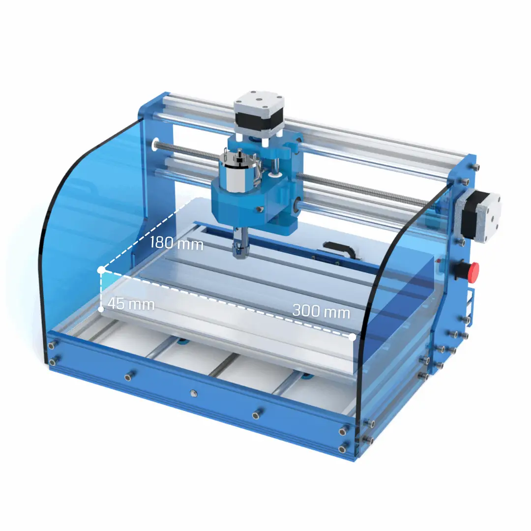 3018-PROVer Semi Assembled CNC Router Kit by SainSmart.com