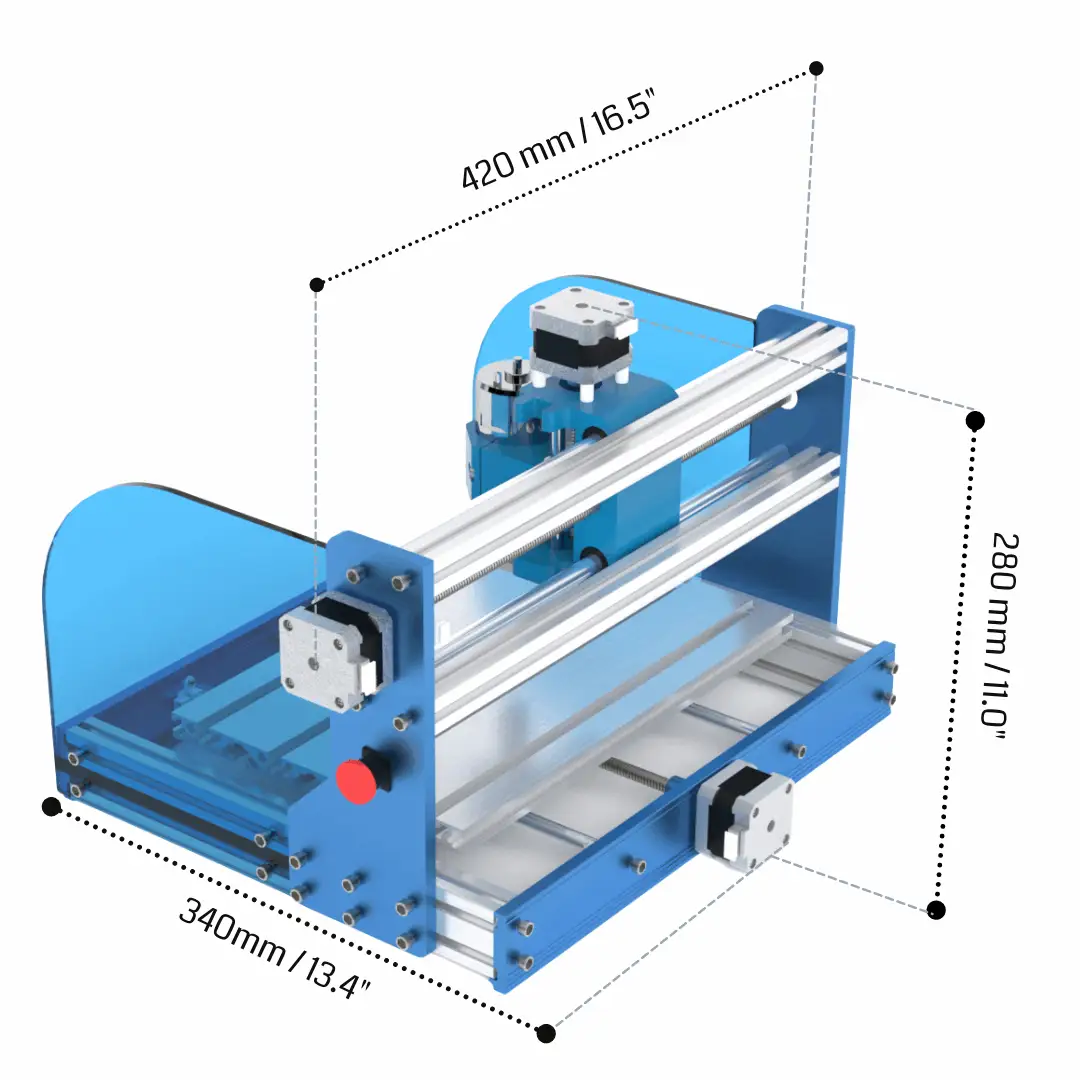 3018-PROVer Semi Assembled CNC Router Kit by SainSmart.com