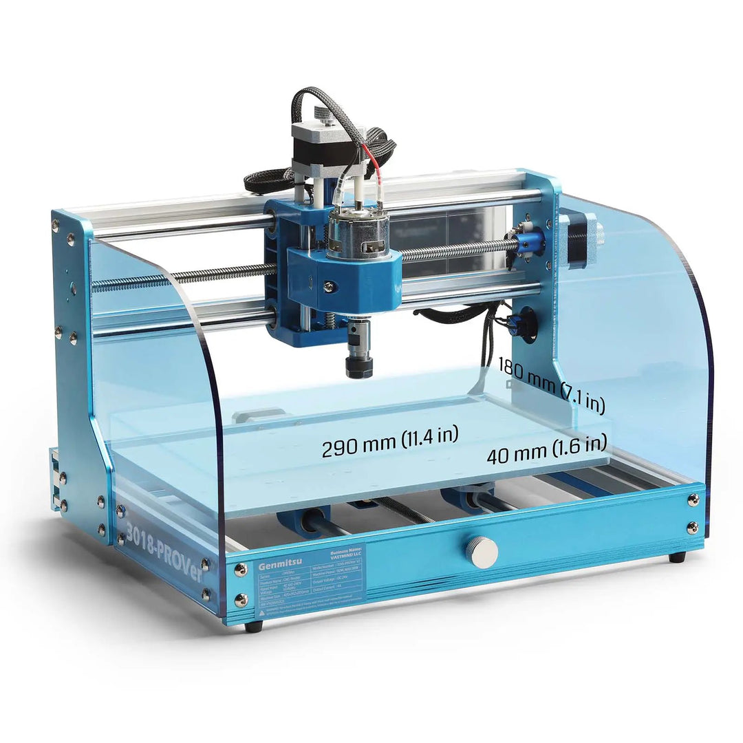 3018-PROVer V2 Desktop CNC Router Kit, Semi Assembled For Entry Level User by SainSmart.com